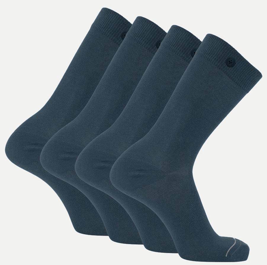 4 Pack Bundle - Solid Socks- Sea Green - QNOOP