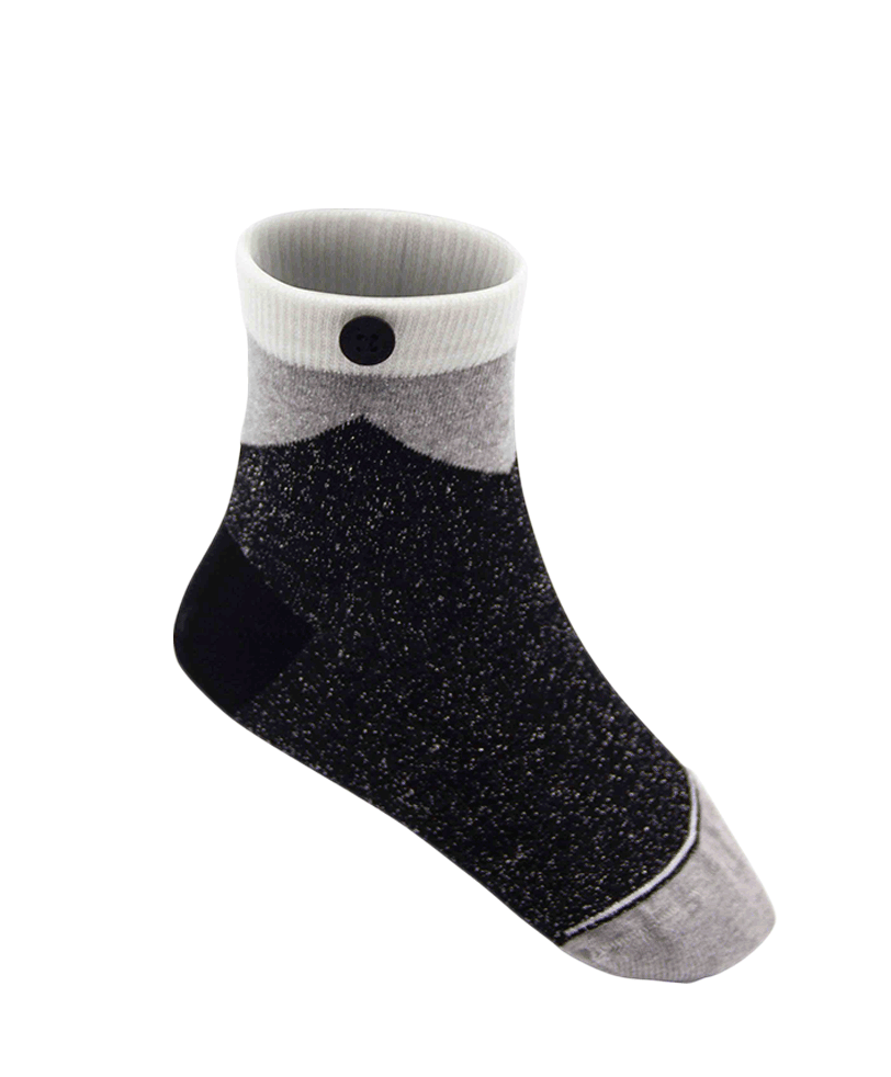 Lurex Arrow - Grey Melange - QNOOP