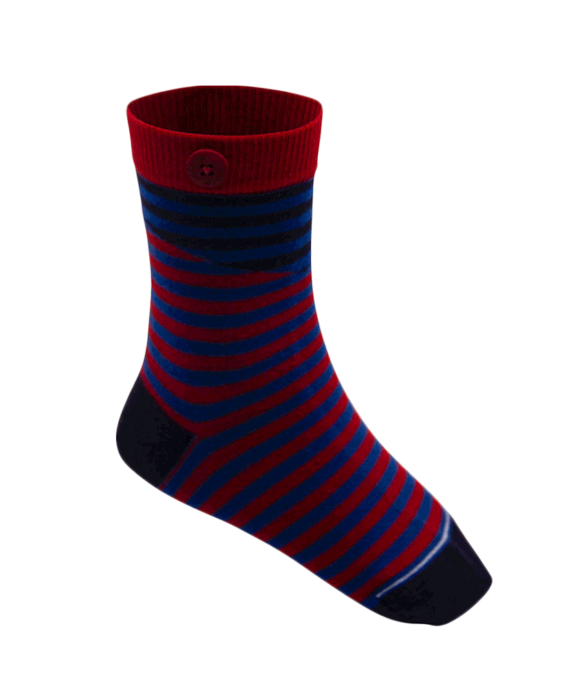 Cut Stripe - Navy - QNOOP