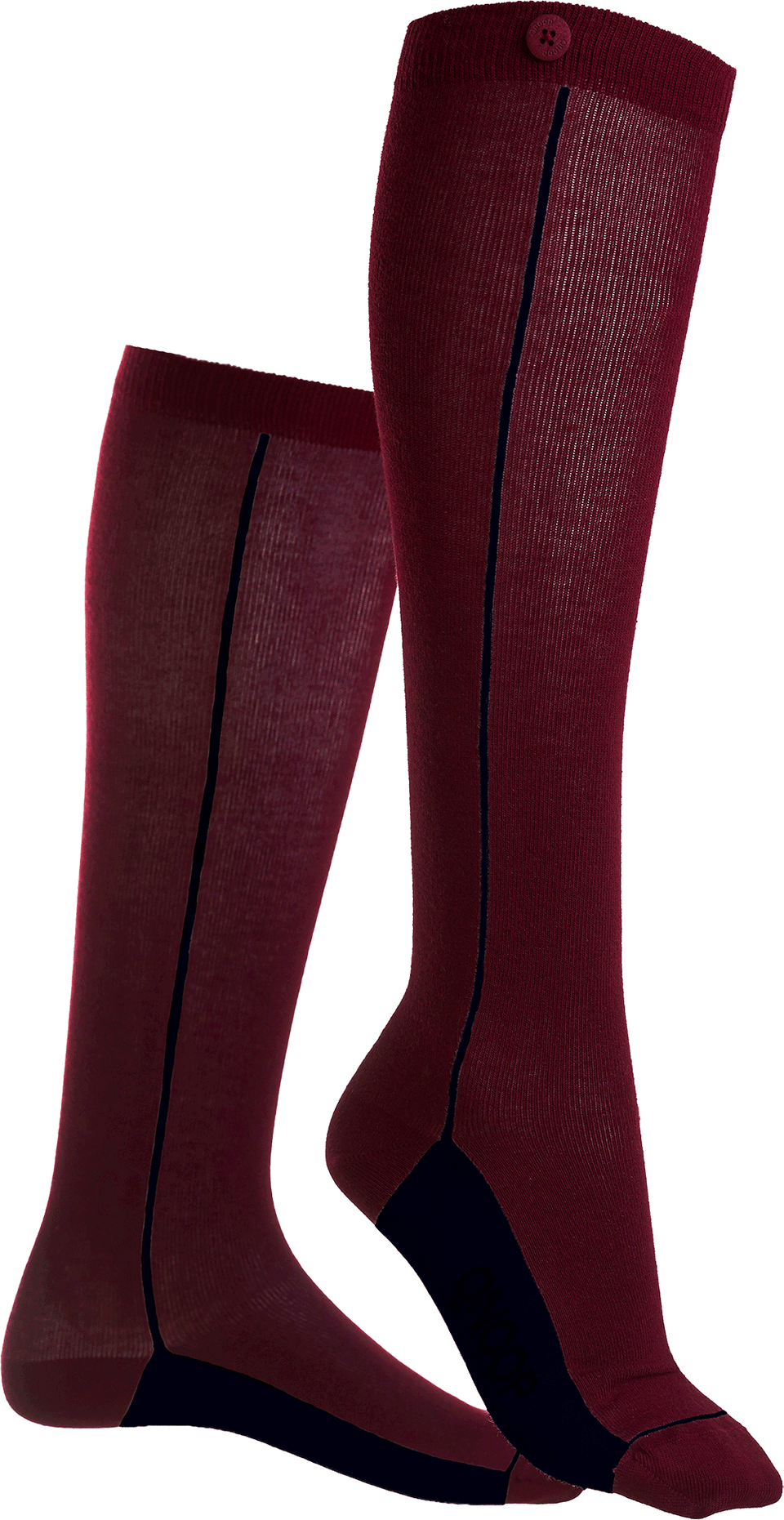 Knee Ascot - Bordeaux - QNOOP