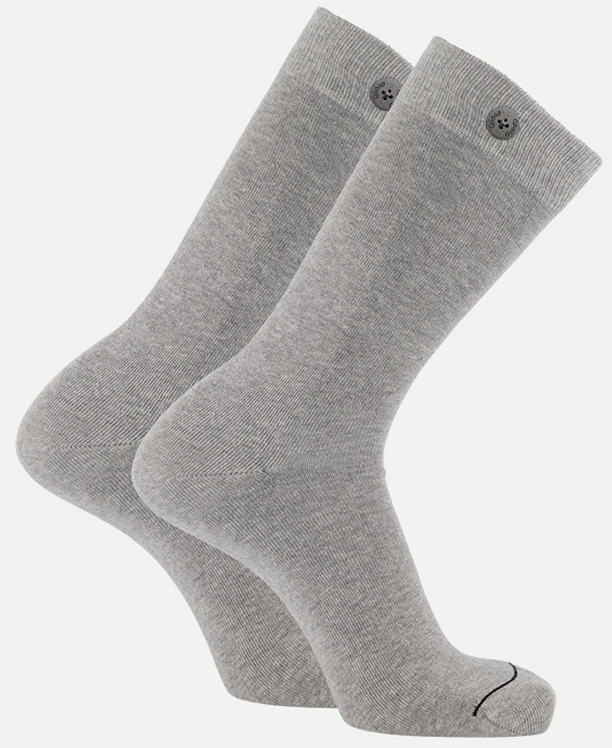 Solid Socks - Light Grey - QNOOP