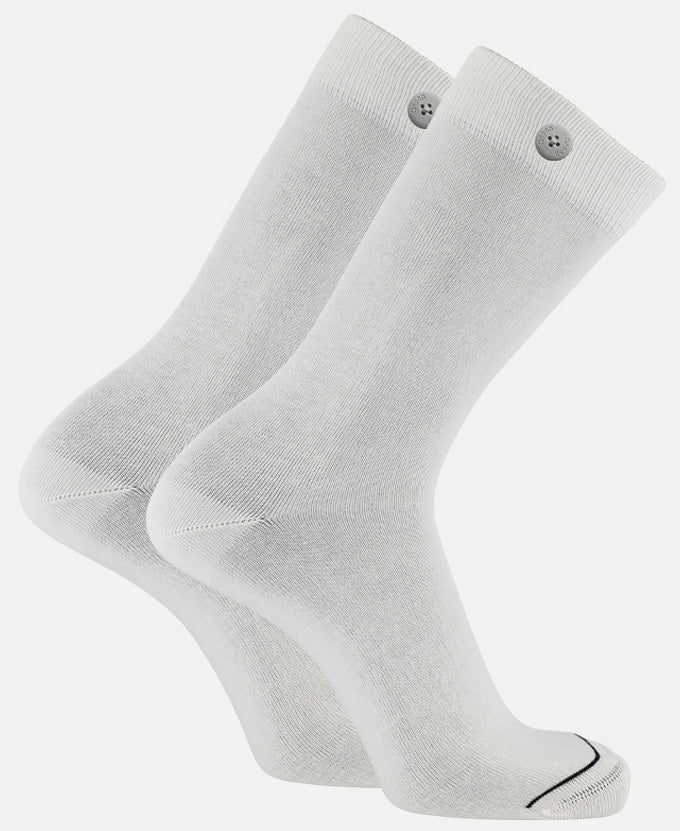 Solid Socks - White - QNOOP